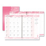 House of Doolittle BCA Pink Cover Monthly Wirebound Journal - Julian Dates - (HOD5226) View Product Image