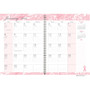 House of Doolittle BCA Pink Cover Monthly Wirebound Journal - Julian Dates - (HOD5226) View Product Image