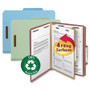 Smead 2/5 Tab Cut Legal Recycled Classification Folder - 8 1/2" x 14" - (SMD18722) View Product Image
