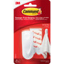 Command Spring Clip - 8 oz (226.8 g) Capacity - Plastic - White Product Image 