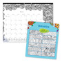 Blueline DoodlePlan Desk Pad - Botanica - (REDC2917311) View Product Image