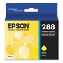Epson DURABrite Ultra 288 Original Standard Yield Inkjet Ink Cartridge - Pigment Black, Pigment Cyan, Pigment Magenta, Pigment Yellow - (EPST288120BCS) View Product Image