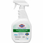 Clorox Healthcare Hydrogen Peroxide Cleaner Disinfectant Spray - 32 fl oz (1 quart) - Recommended For: Odor Remover - Disinfectant, Non-corrosive, Virucidal, Anti-bacterial - Clear Product Image 