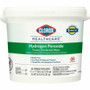 Clorox Healthcare Hydrogen Peroxide Cleaner Disinfectant Wipes - 11" Length x 12" Width - Recommended For: Soap Scum Remover - Pre-moistened, Disinfectant, Deodorize, Anti-bacterial - White - 185/Tub Product Image 