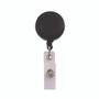 Advantus Snap Clip Retractable ID Reel - Black - (AVT75666) View Product Image