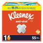 Kleenex Anti-viral Facial Tissue - 3 Ply - (KCC54505) View Product Image