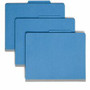 Smead Colored 2/5 Tab Cut Letter Recycled Classification Folder - 8 1/2" x 11" - 2" Expansion - 2 x 2B Fastener(s) - 2" for Folder - Top Tab Location - (SMD13701) Product Image 