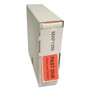 Billing Collection Labels, Past Due Please Remit Today!, 0.88 X 1.5, Fluorescent Red, 250/roll (TAB01350) View Product Image