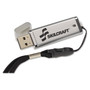 AbilityOne 7045015584985, SKILCRAFT Ultra-Slim Flash Drive, 8 GB, Silver (NSN5584985) View Product Image