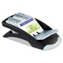 Durable VISIFIX Desk Business Card File, Holds 200 2.88 x 4.13 Cards, 5 x 9.31 x 3.56, Plastic, Graphite/Black (DBL241301) View Product Image