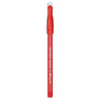 Paper Mate Eraser Mate Ballpoint Pen, Stick, Medium 1 mm, Red Ink, Red Barrel, Dozen (PAP3920158) View Product Image