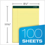 TOPS Double Docket Ruled Pads, Narrow Rule, 100 Canary-Yellow 8.5 x 11.75 Sheets, 6/Pack View Product Image