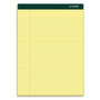 TOPS Double Docket Ruled Pads, Narrow Rule, 100 Canary-Yellow 8.5 x 11.75 Sheets, 6/Pack View Product Image