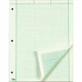 TOPS Engineering Computation Pad - 100 Sheets - Stapled/Glued - Back Ruling Surface - Ruled Margin - 15 lb Basis Weight Product Image 