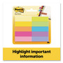 Post-it Page Flag Markers, Assorted Bright Colors, 50 Sheets/Pad, 10 Pads/Pack (MMM67010AB) View Product Image