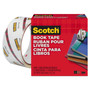 Scotch Book Tape, 3" Core, 1.5" x 15 yds, Clear (MMM845112) View Product Image