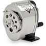 X-Acto KS Manual Pencil Sharpener - Metal, Steel - Chrome, Black, Silver Product Image 