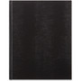 Blueline Executive Notebook with Ribbon Bookmark, 1-Subject, Medium/College Rule, Black Cover, (75) 10.75 x 8.5 Sheets View Product Image