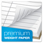 Ampad Gold Fibre Steno Pads, Gregg Rule, Designer Green/Gold Cover, 100 White 6 x 9 Sheets (TOP20806) View Product Image