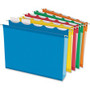 Pendaflex Letter Recycled Hanging Folder - 8 1/2" x 11" - 2" Expansion - 2" for Folder - Pressboard - Assorted Product Image 