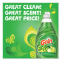 Gain Dishwashing Liquid, Gain Original, 38 oz Bottle, 8/Carton View Product Image