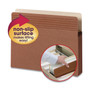 Smead Easy Grip Pockets, 3.5" Expansion, Letter Size, Redrope, 25/Box View Product Image