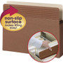 Smead Easy Grip Pockets, 3.5" Expansion, Letter Size, Redrope, 25/Box View Product Image