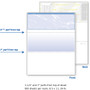 DocuGard Security Business Checks, 11 Features, 8.5 x 11, Blue Marble Top, 500/Ream View Product Image