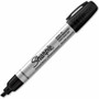 Sharpie Pro Chisel Tip Markers - Chisel Marker Point - Black Ink - Metal Barrel Product Image 