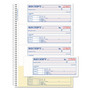 Adams Multipart Money/Rent Receipt Book, Two-Part Carbonless, 7.13 x 2.75, 4 Forms/Sheet, 200 Forms Total View Product Image