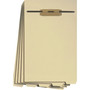 Smead Stackable Folder Dividers with Fasteners, 1/5-Cut Bottom Tab, 1 Fastener, Letter Size, Manila, 4 Dividers/Set, 50 Sets View Product Image