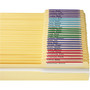 Smead Viewables Hanging Folder Tabs and Labels, Complete Bulk Pack Refill, 1/3-Cut, Assorted Colors, 3.5" Wide, 100/Box View Product Image