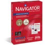 Navigator Premium Multipurpose Copy Paper, 97 Bright, 20 lb Bond Weight, 8.5 x 11, White, 500 Sheets/Ream, 10 Reams/Carton View Product Image