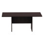 Alera Valencia Series Conference Table, Rectangular, 70.88w x 41.38d x 29.5h, Espresso View Product Image