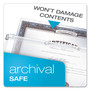 Cardinal Expanding Zipper Binder Pockets, 8.5 x 11, Clear, 3/Pack View Product Image