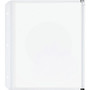 Cardinal Expanding Zipper Binder Pockets, 8.5 x 11, Clear, 3/Pack View Product Image