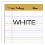 TOPS "The Legal Pad" Plus Ruled Perforated Pads with 40 pt. Back, Narrow Rule, 50 White 5 x 8 Sheets, Dozen View Product Image