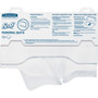Scott Personal Seats Sanitary Toilet Seat Covers, 15 x 18, White, 125/Pack, 24 Packs/Carton View Product Image