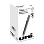 uniball Rollerball Pen, Stick, Extra-Fine 0.5 mm, Black Ink, Black Barrel, 36/Pack View Product Image