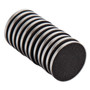U Brands High Energy Magnets, Circle, Silver, 1.25" Diameter, 12/Pack View Product Image