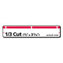 Avery Permanent TrueBlock File Folder Labels with Sure Feed Technology, 0.66 x 3.44, White, 30/Sheet, 50 Sheets/Box AVE5066 (AVE5066) View Product Image