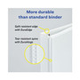 Avery Heavy-Duty View Binders, 3 Rings, 1" Capacity, 11 x 17, White View Product Image