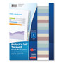 Avery Tabbed Sheet Protectors - For Letter 8 1/2" x 11" Sheet - Ring Binder - Clear - Polypropylene Product Image 