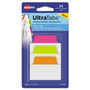 Avery Ultra Tabs Repositionable Tabs, Standard: 2" x 1.5", 1/5-Cut, Assorted Neon Colors, 24/Pack View Product Image