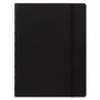 NOTEBOOK;A5;LEATHR CVR;BK Product Image 