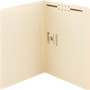Smead Top Tab Fastener Folders, Straight Tabs, 0.75" Expansion, 1 Fastener, Letter Size, Manila Exterior, 50/Box View Product Image