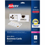 Avery Microperforated Business Cards with Sure Feed(R) Technology - 97 Brightness - A4 - 8 1/2" x 11" - 80 lb Basis Weight - 216 g/m² Grammage Product Image 