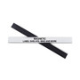 C-Line Magnetic Shelf/Bin Label Holders - 0.5" Width x 6" Length - (CLI87207) Product Image 