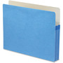 Smead Colored File Pockets, 1.75" Expansion, Letter Size, Blue View Product Image