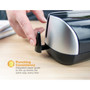 Bostitch 12-Sheet Electric Three-Hole Punch, 9/32" Holes, Black (BOSEHP3BLK) View Product Image